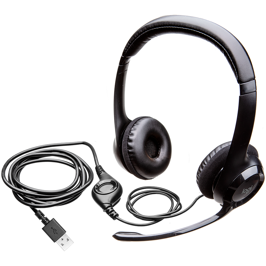 LOGITECH H390 Corded Headset –