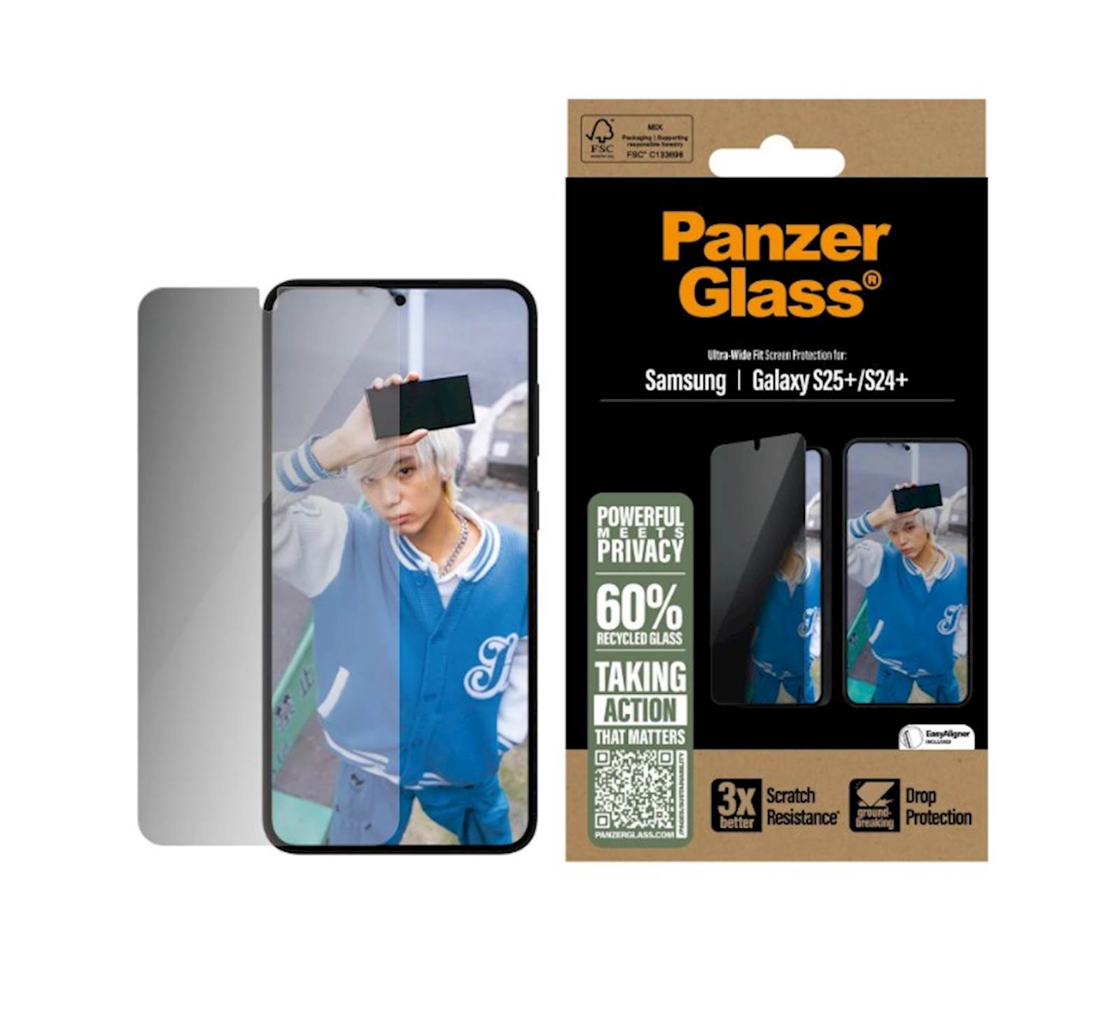 Zaštitno staklo PanzerGlass S25 Plus