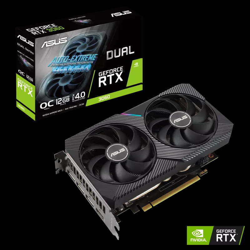 ASUS VGA DUAL-RTX3060-O12G-V2NVIDIA GeForce RTX