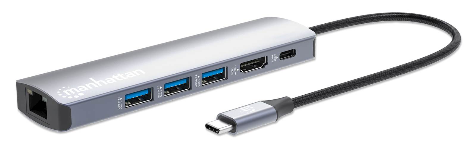 DOCKING MANHATTAN USB-C PD 6-in-1