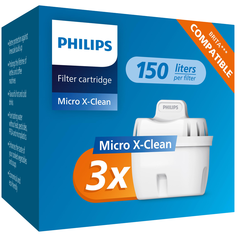 Filter za bokal , kompatibilan sa Brita bokalima PHILIPS AWP211/31 (3 filtera u pakovanju)