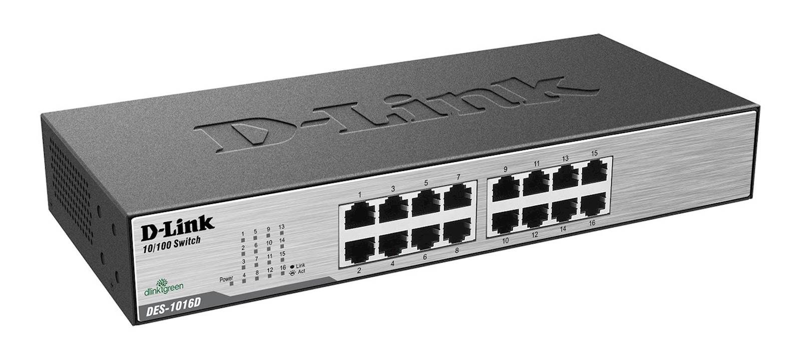 Switch DLINK 16-Port Fast Ethernet