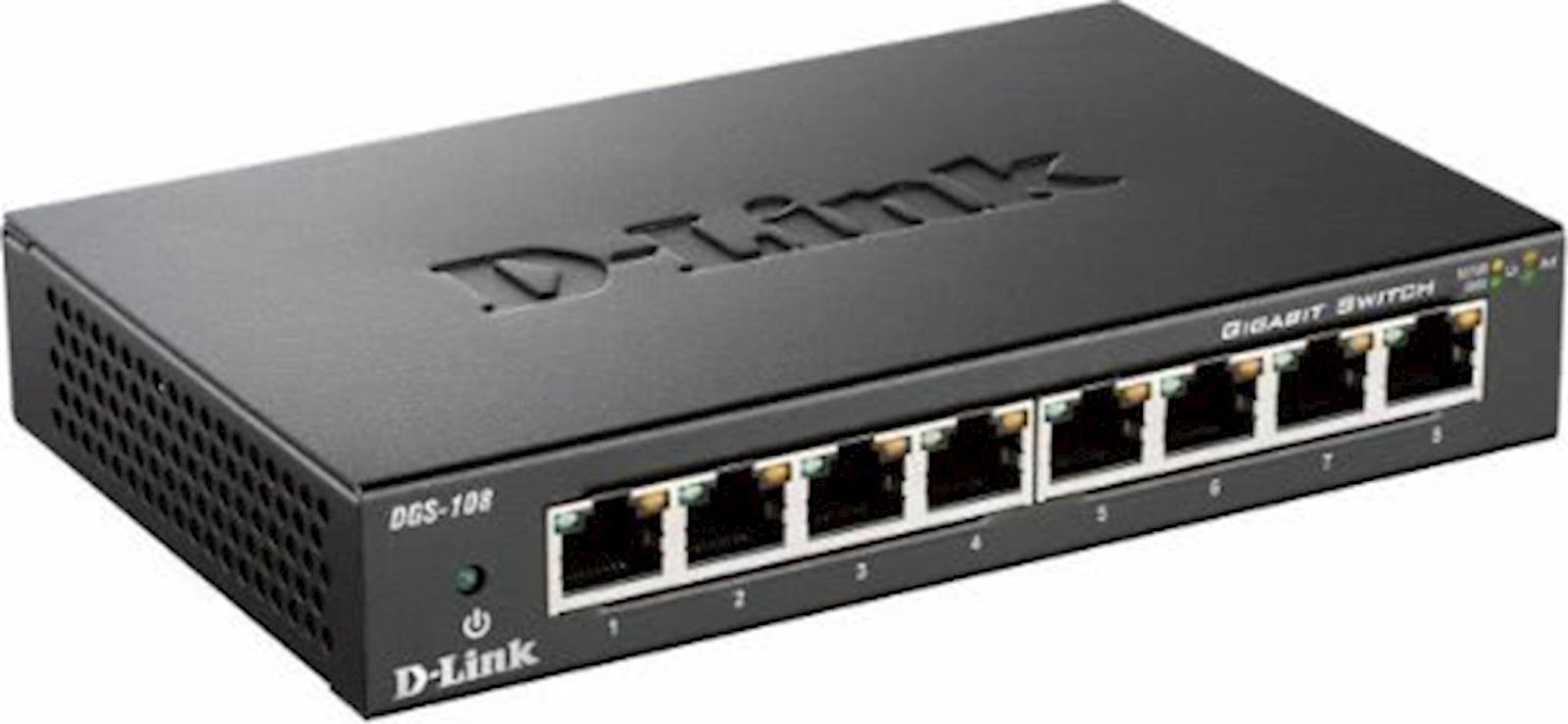 Switch DLINK 8-Port Gigabit Unmanaged