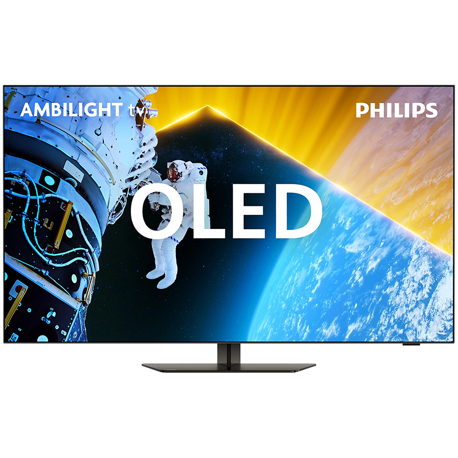 PHILIPS 65OLED819/12 OLED 4K TV Ambilight TV 65” (165 cm), Google TV, P5 AI Perfect Picture Engine, 144 Hz, G-sync, VRR, FreeSync. Dolby Vision i Dolby Atmos