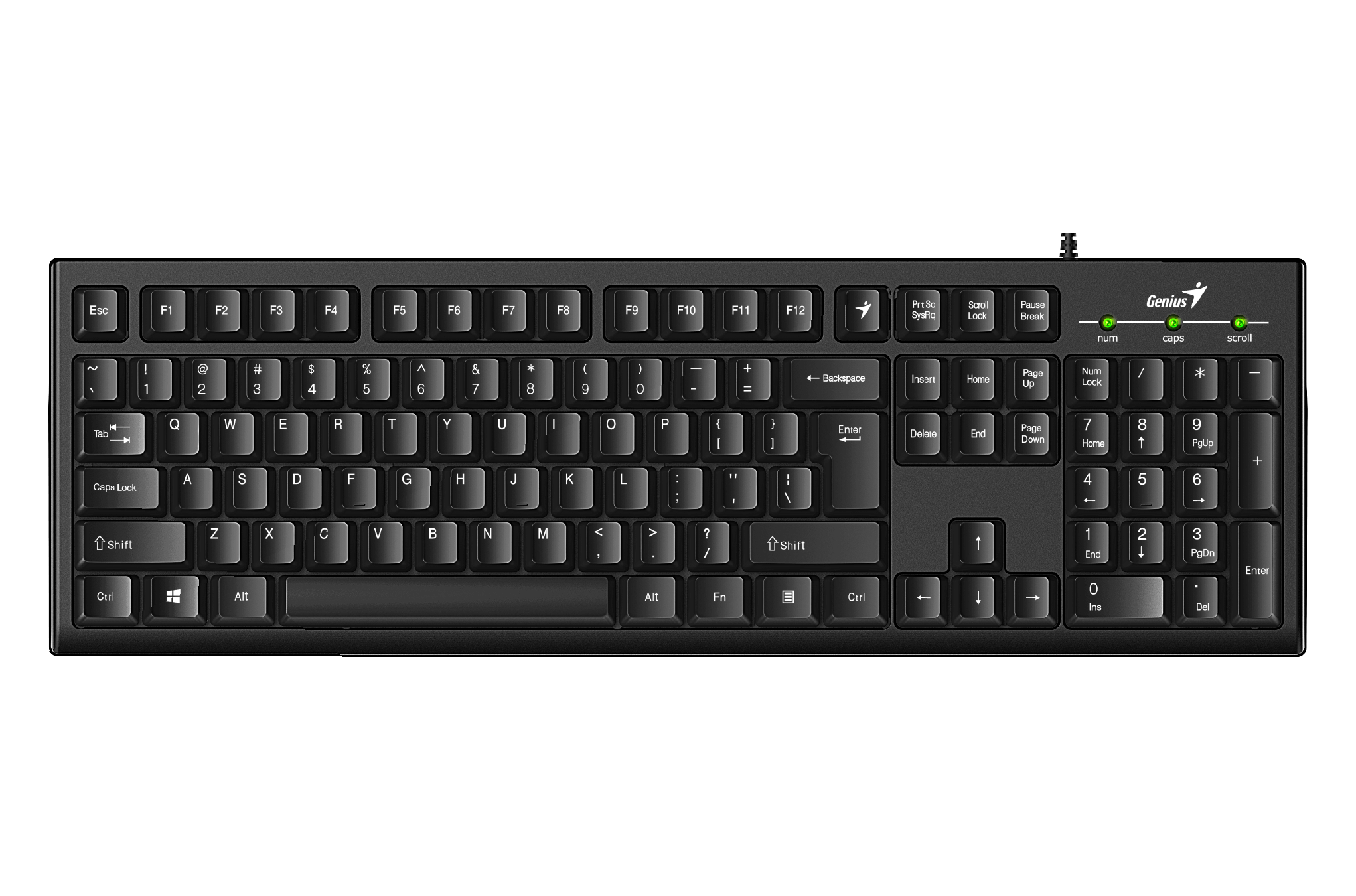 Genius Smart tastatura KB-100,USB, BH/HR/SRB