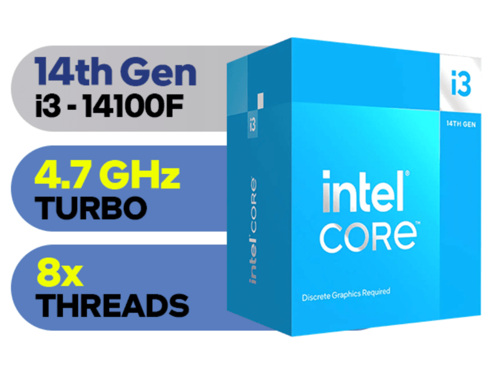 Intel Core i3-14100F3.5GHz 12MB L3