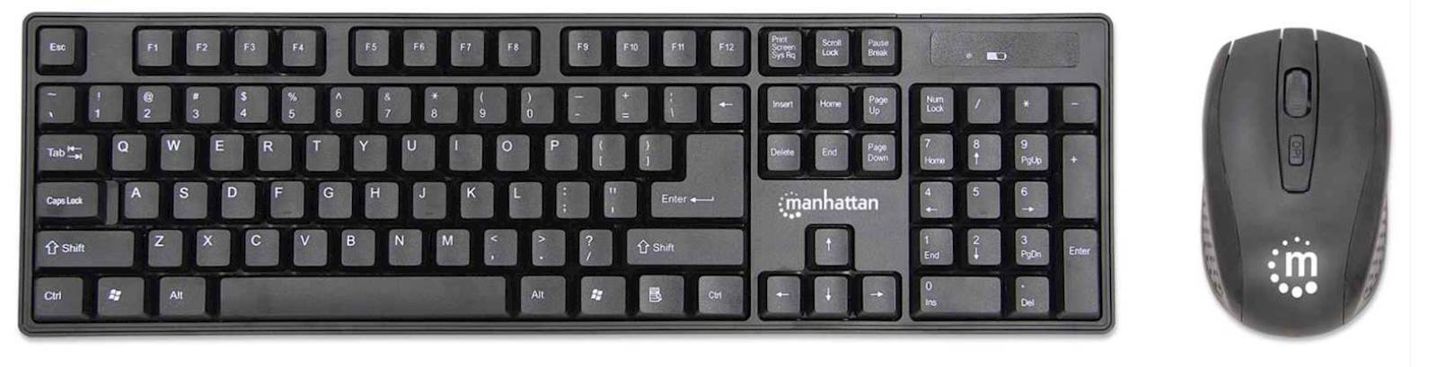 Tastatura i miš MANHATTAN WL
