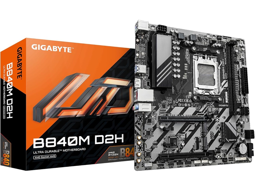 Gigabyte MB B840M D2HAM5, 2x