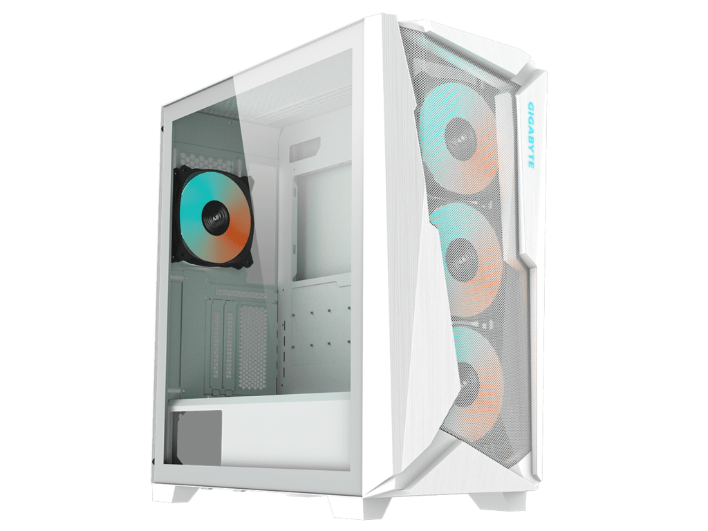 Gigabyte CASE C301G White3xARGB fans(1xRear;