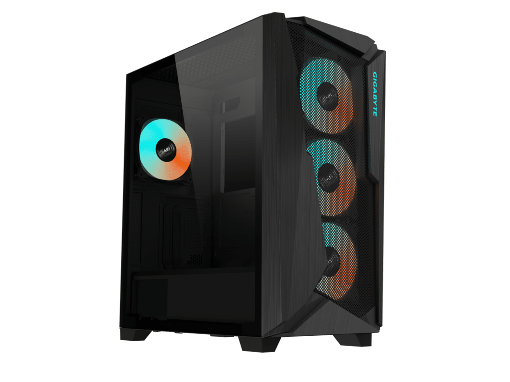 Gigabyte CASE C301G Black3xARGB fans(1xRear;