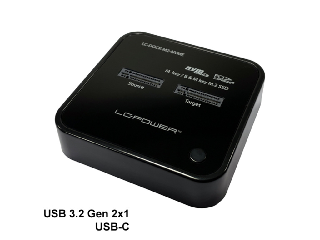 LC-Power Docking station NVMEM.2 SSD,