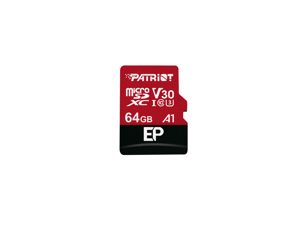 Patriot microSD 64GBEP V30 A1,