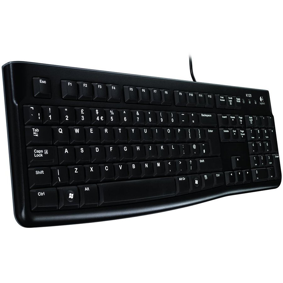 LOGITECH K120 Corded Keyboard –