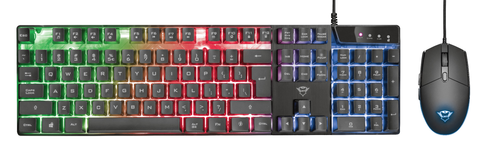 Trust GXT838 tastatura+miš Azor Gaming