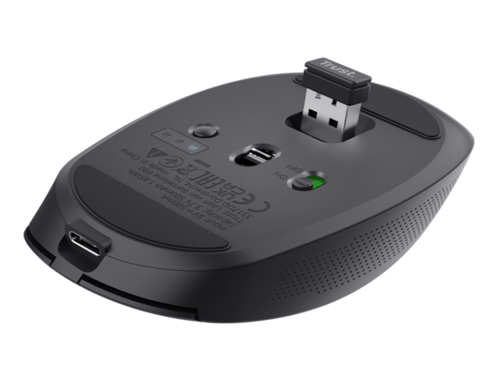 Trust OZAA compact wirelessmiš, 800-3200