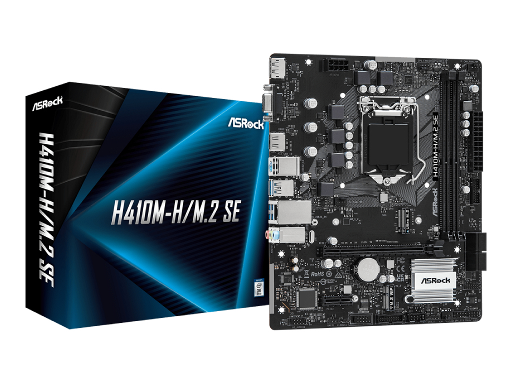 ASROCK MB H410M-H/M.2 SEIntel H370;
