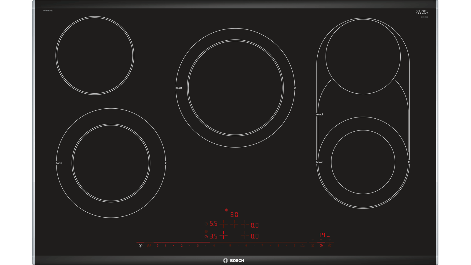 BOSCH Staklokeramička ploča Serie 8|