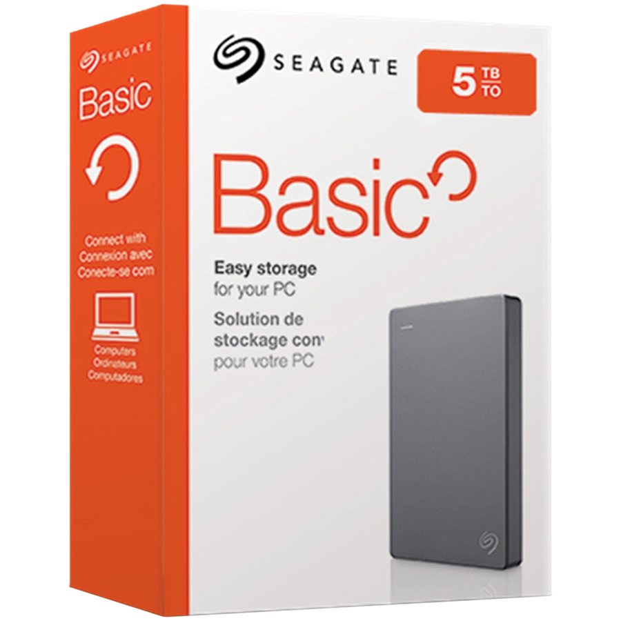 SEAGATE HDD External Basic (2.5’/5TB/USB