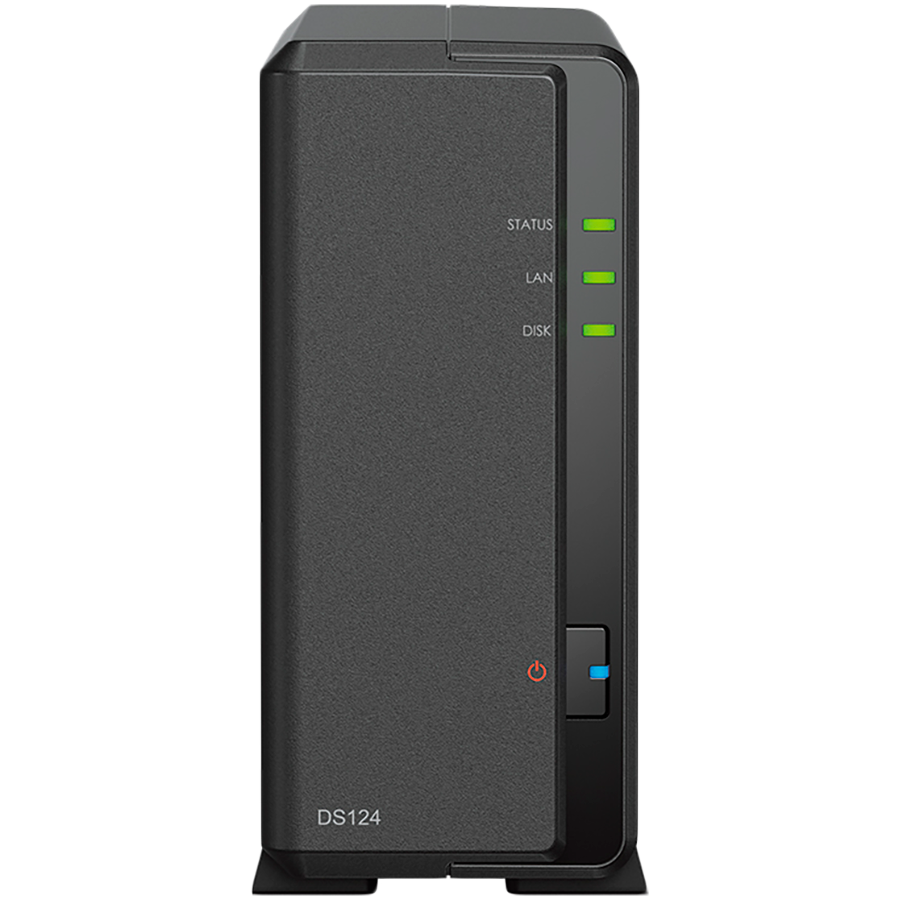 Synology DiskStation DS124 1-Bay NAS,