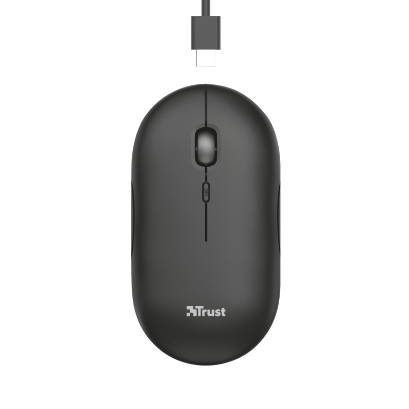Trust Puck wireless punjivimiš, ultra-thin,