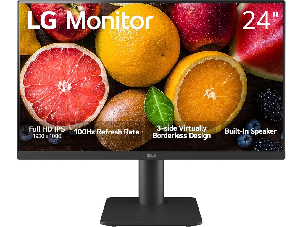 LG monitor 24MS550-B (23.8”)FHD 100Hz,