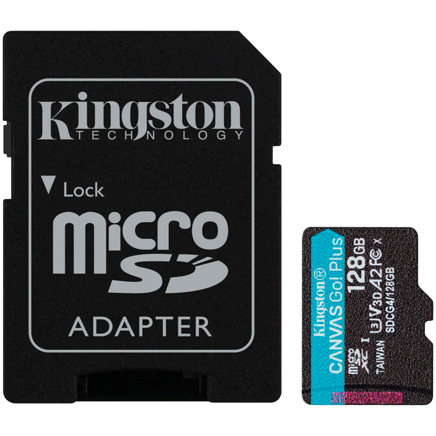 Kingston 128GB microSDXC Canvas Go