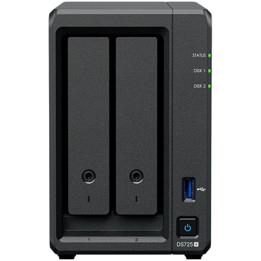 Synology DS725+, Tower, 2-Bays 3.5”