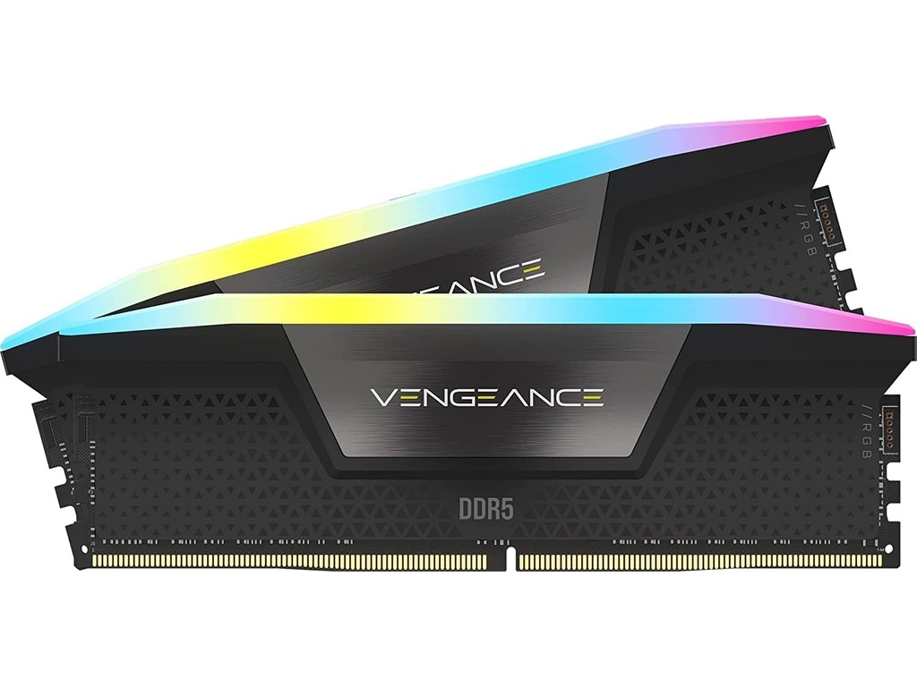 CORSAIR DDR5 32GB (2x16GB)RGB, 5600MT/s,VENGEANCECL40,