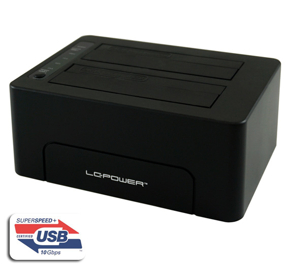 LC-Power LC-DOCK-CHDD docking station,Type C2,5″/3,5″