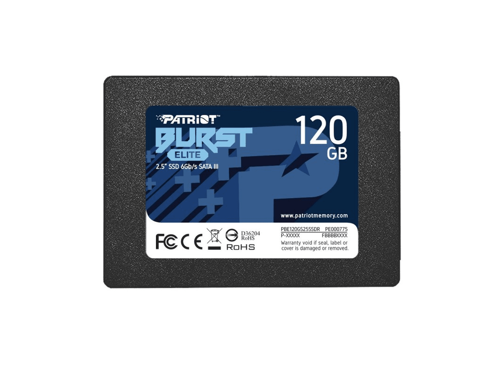 Patriot SSD 120GB 2.5”;SATA3, Burst