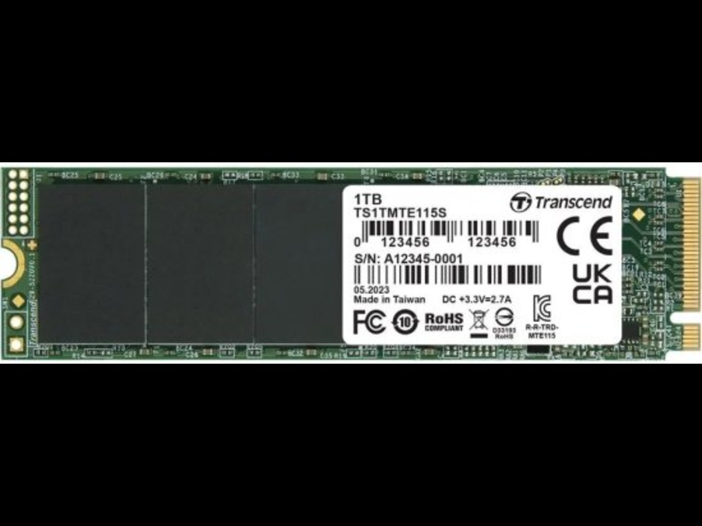 Transcend SSD 1TB M.2 NVMePCIe