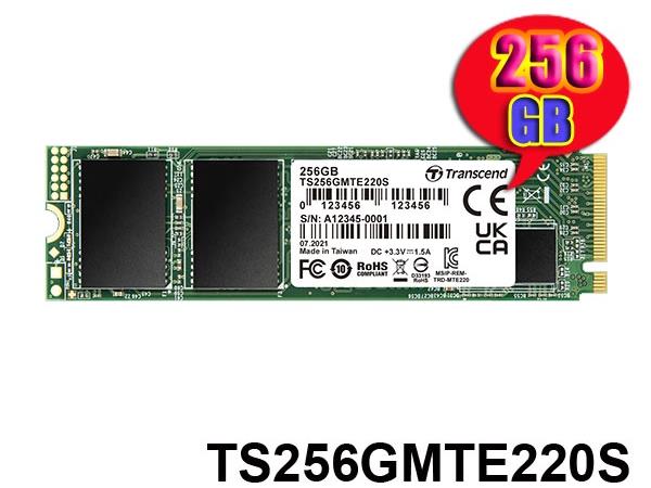 Transcend SSD 256GB M.2 NVMePCIe