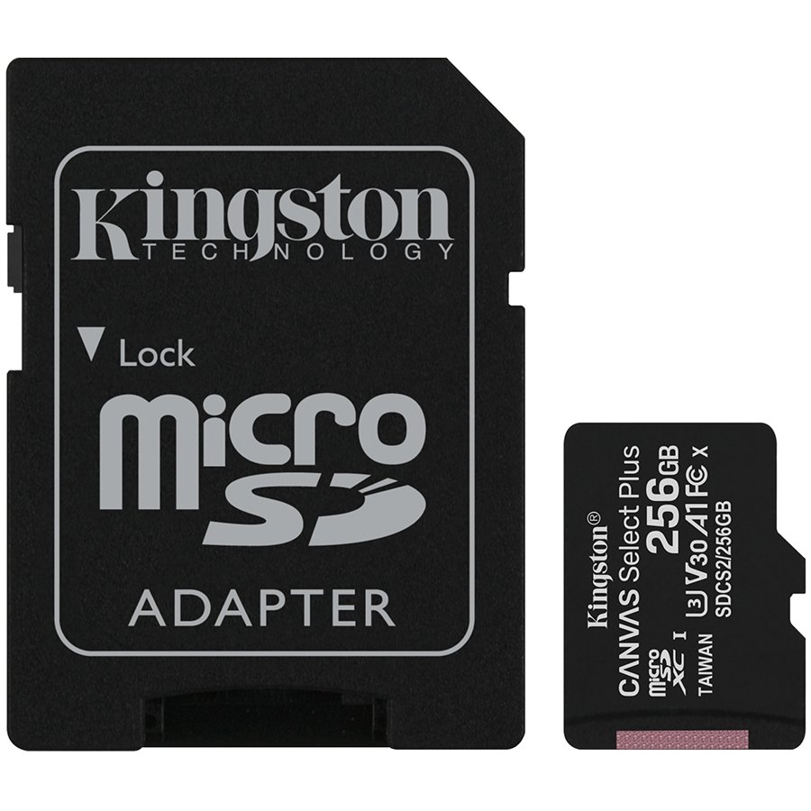 Kingston 256GB micSDXC Canvas Select