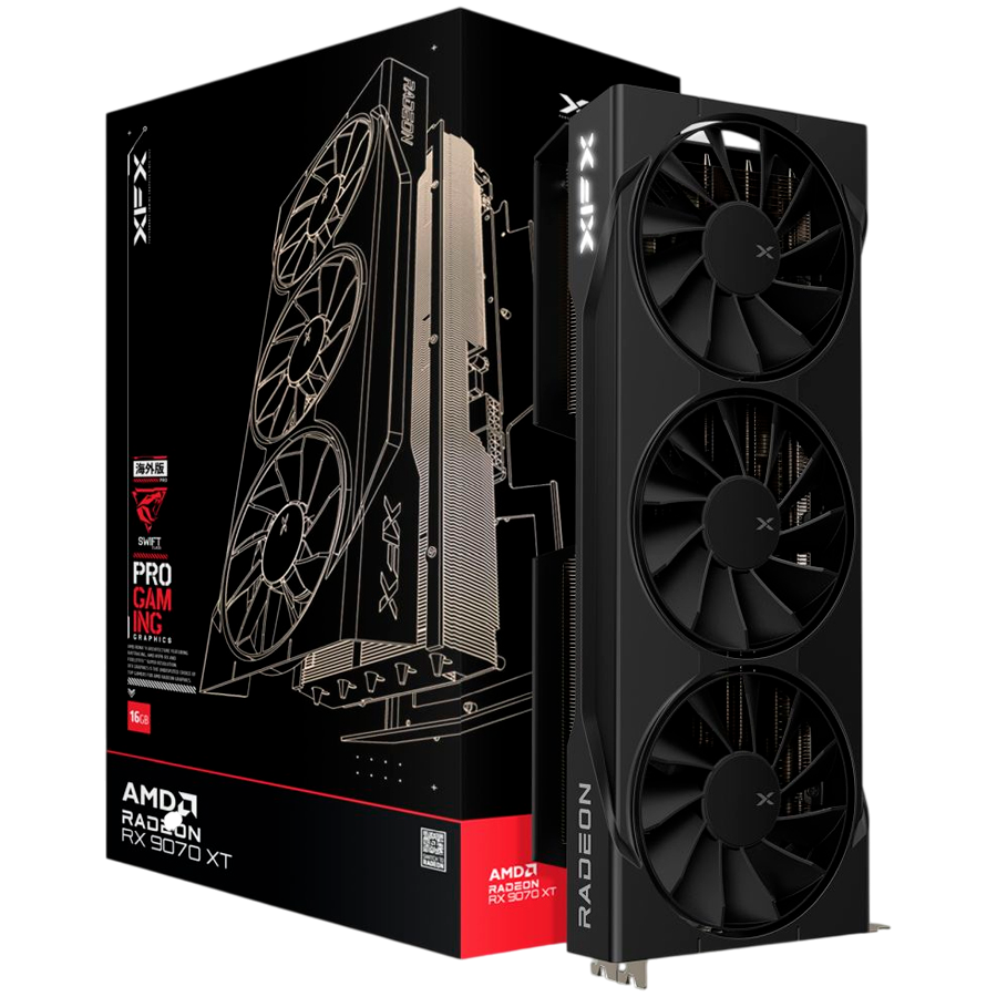 XFX AMD Radeon RX-9070XT Triple