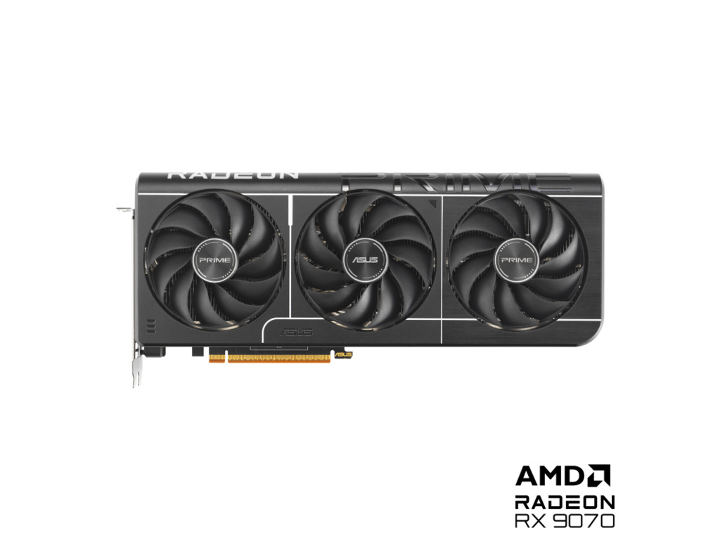 ASUS PRIME-RX9070-O16G16GB GDDR6, 256-bit3x DP,