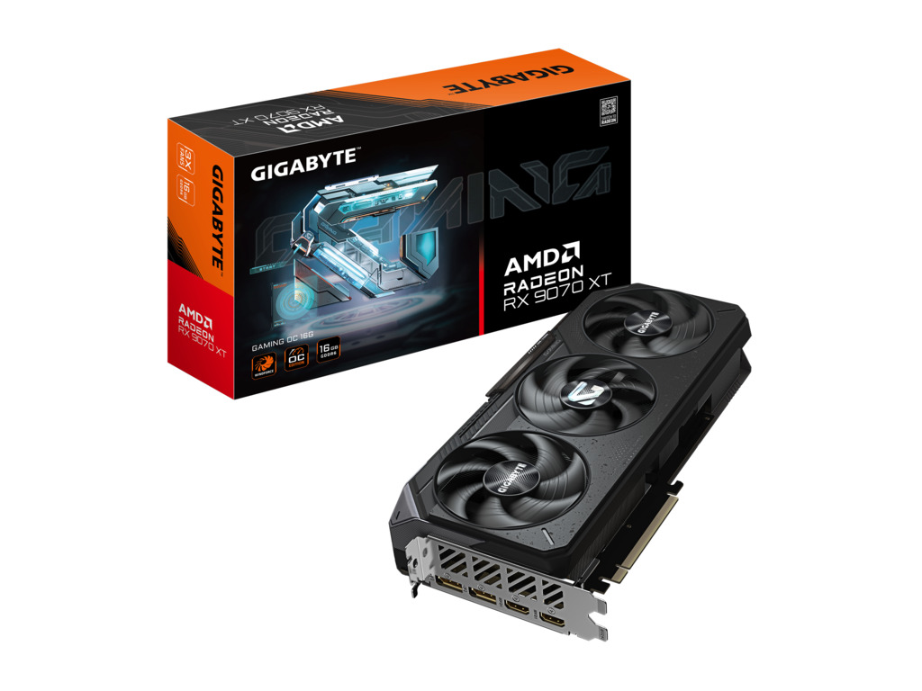 Gigabyte VGA 9070XTGAMING OC1616GB GDDR6,