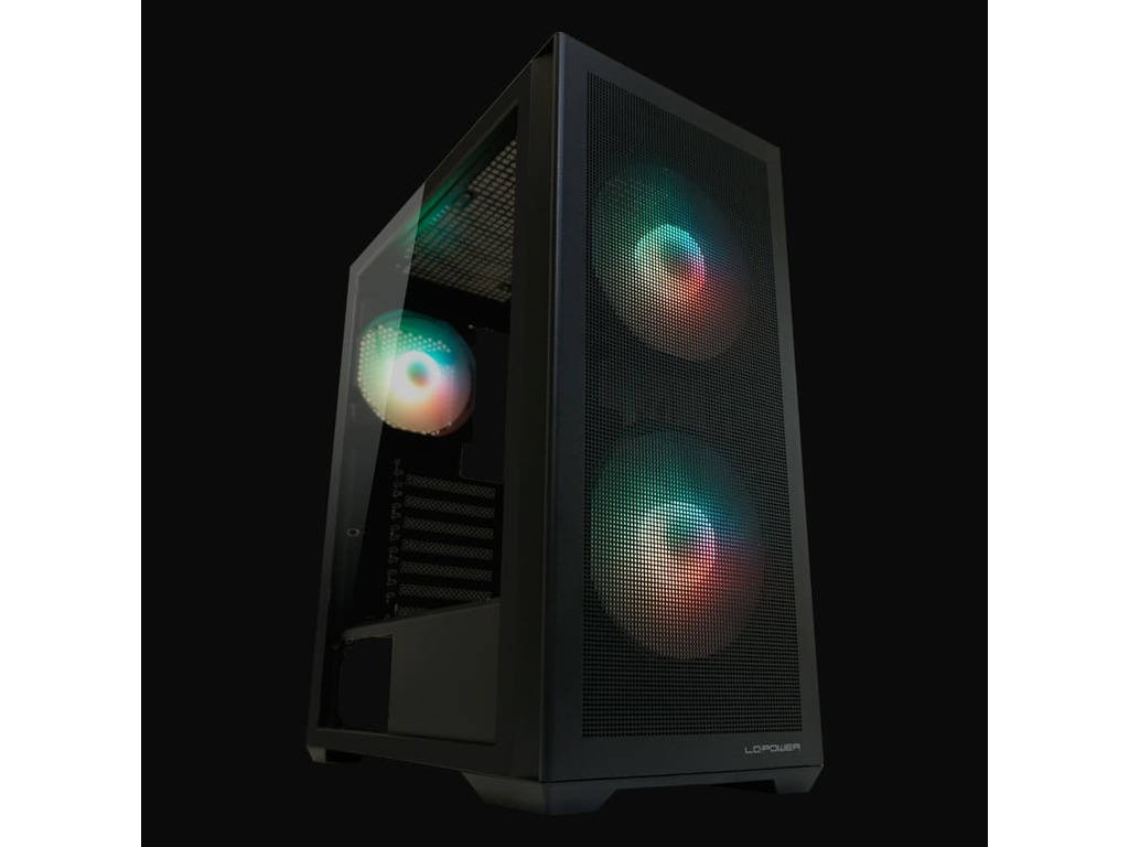LC-Power Case Gaming 717BMeshwork_L Dark,2x