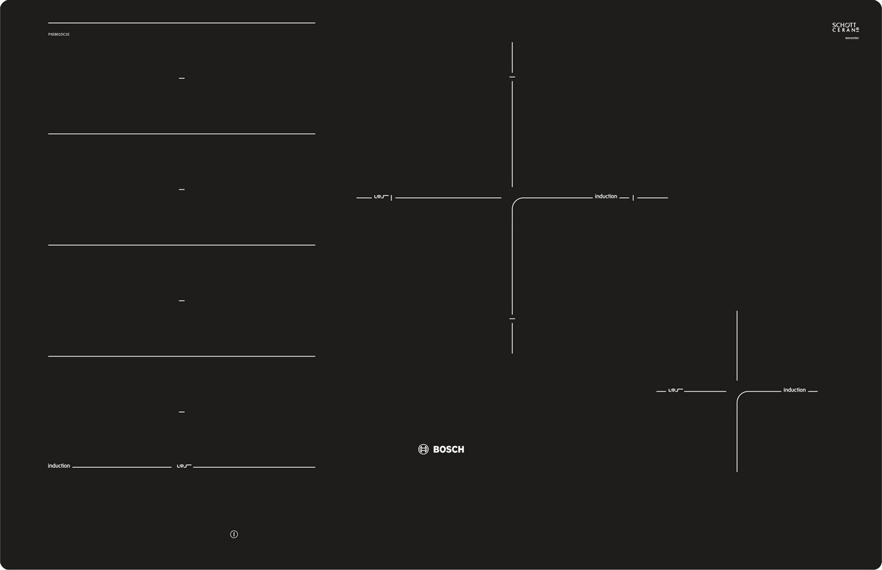 BOSCH indukcijska ploča Serie 8|,