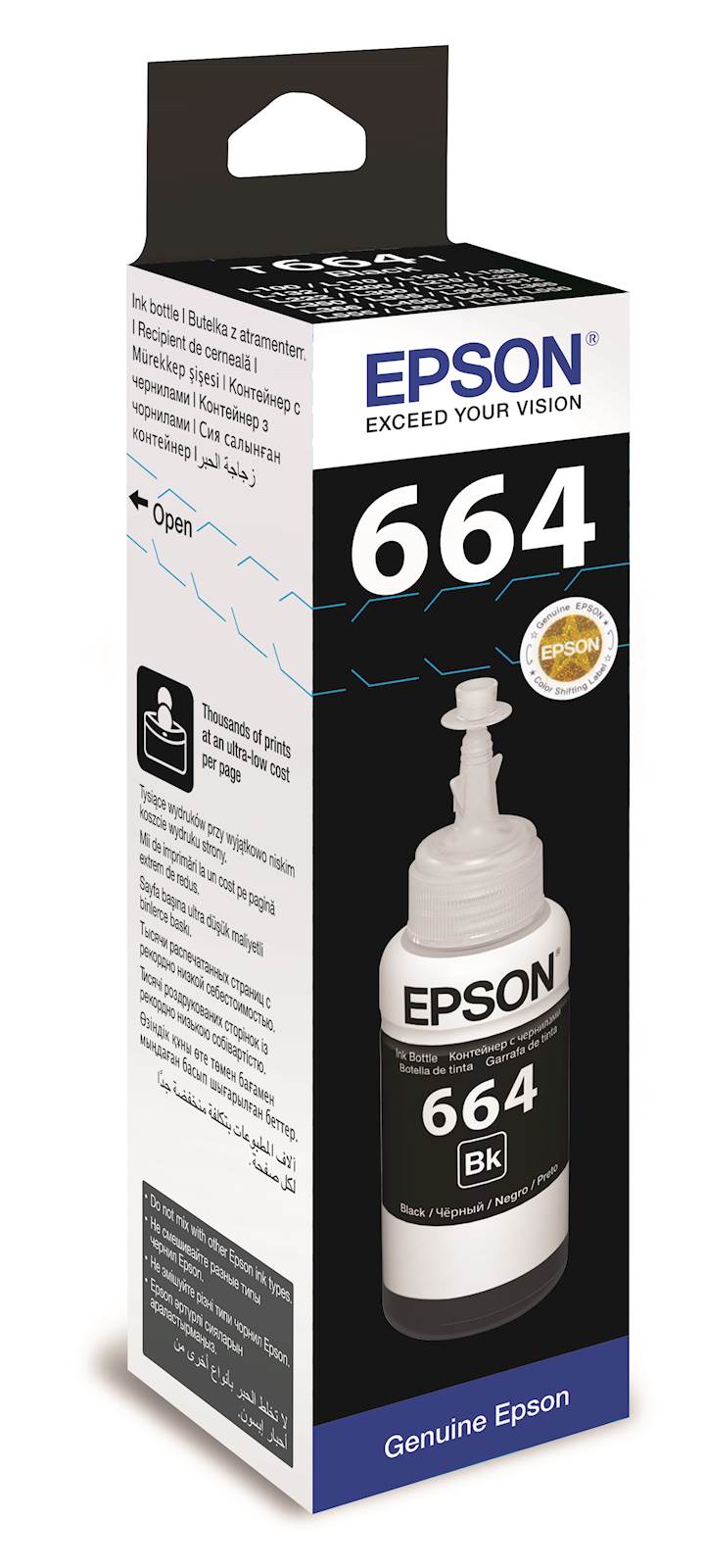 Tinta EPSON EcoTank ITS T6641