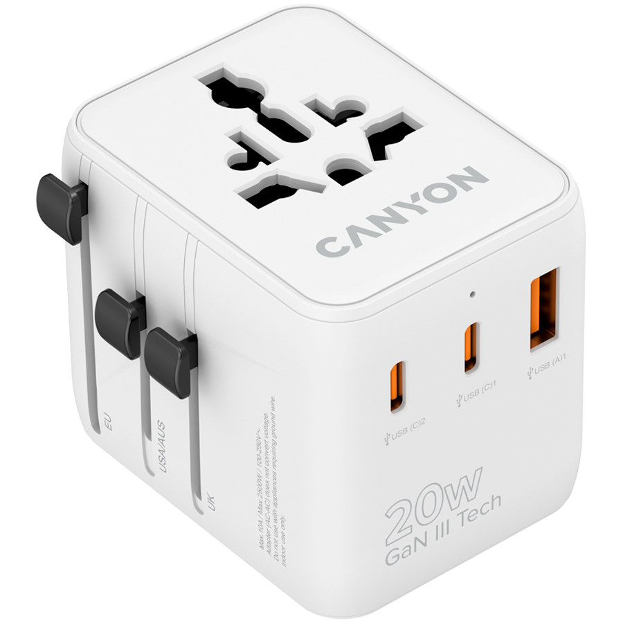 CANYON Travel Adapter OnTour 20