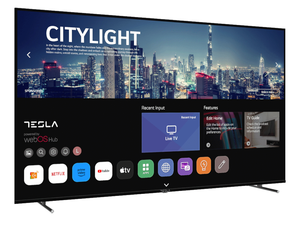 TESLA TV 75E645BUW 4K WebOS