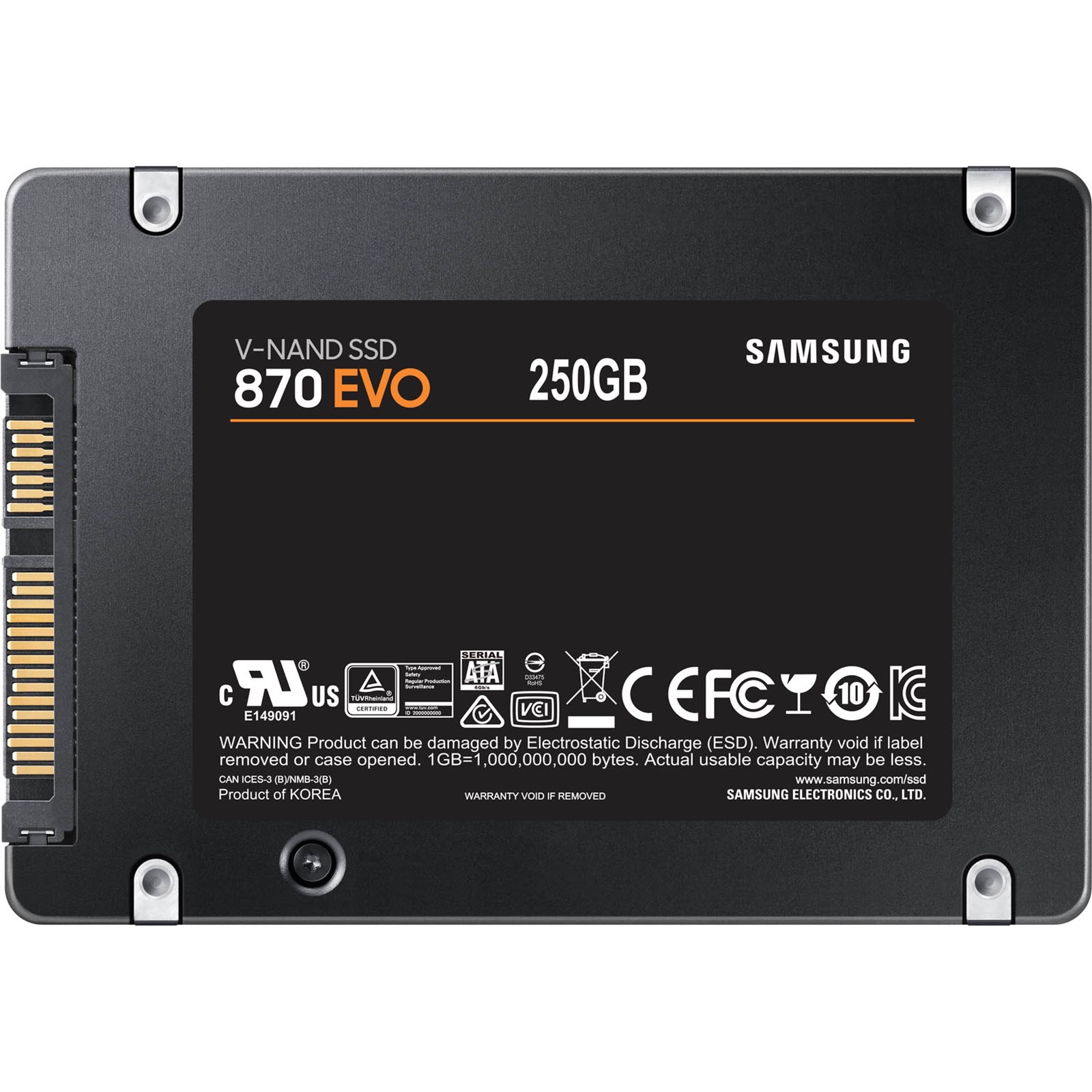 SAMSUNG SSD 870 EVO 250GB2.5”