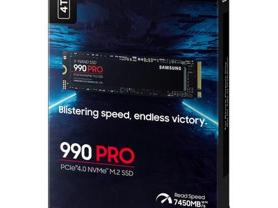 Samsung SSD 990 PRO 4TBNVMe