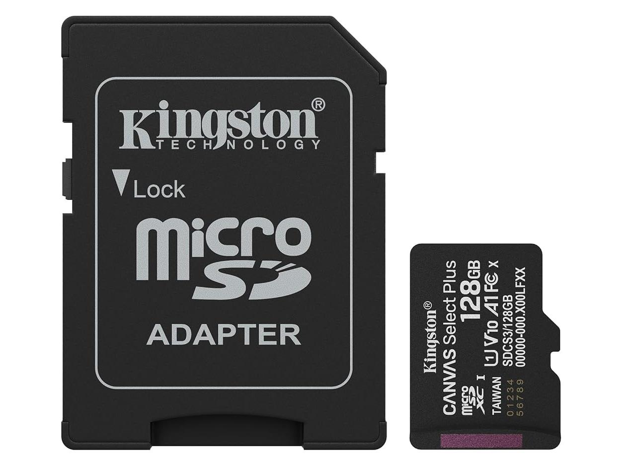 Kingston microSD 128GB Class10Canvas Select