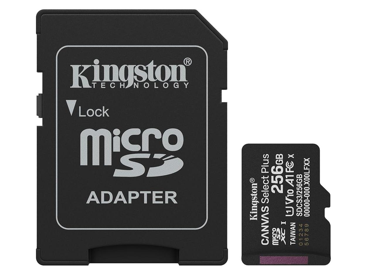 Kingston microSD 256GB Class10Canvas Select